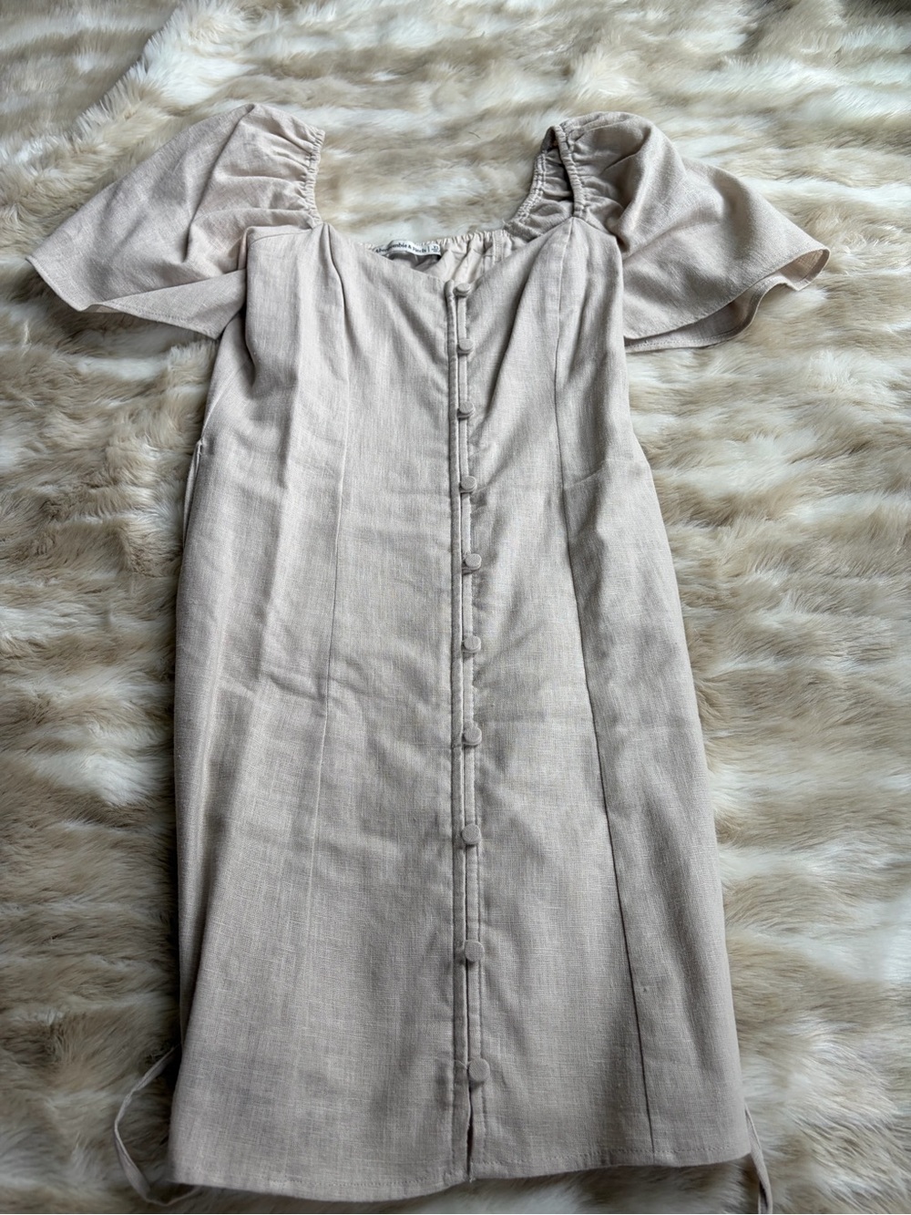 Abercrombie linen mini dress